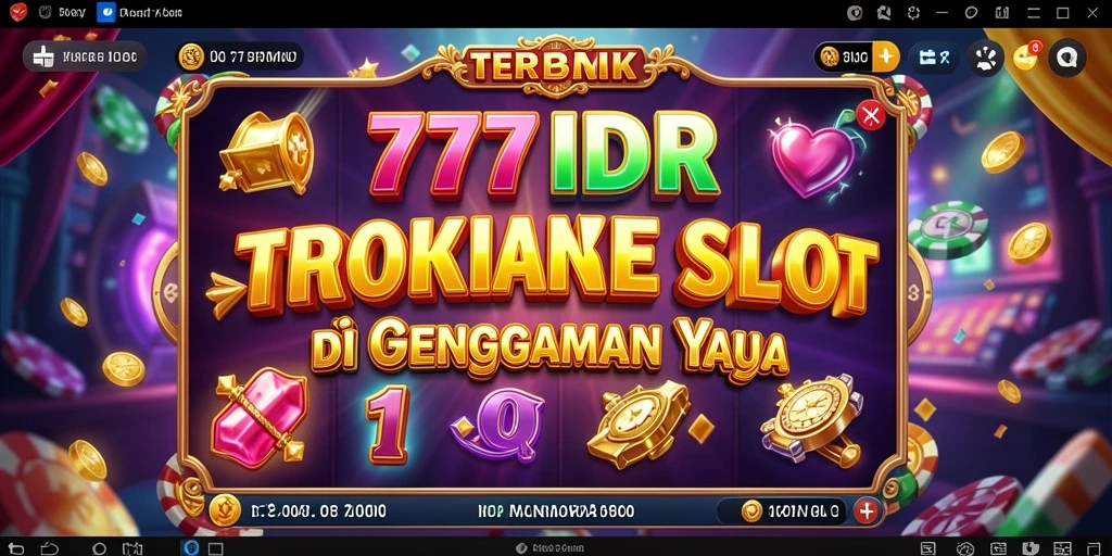 Tampilan permainan Slot yang menarik dan menghibur di 777IDR.