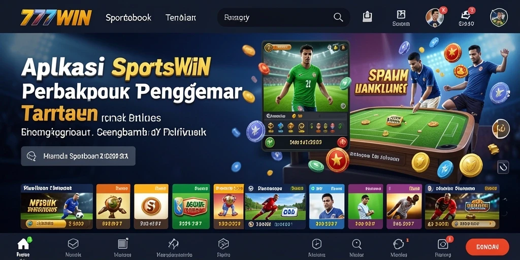 Tampilan antarmuka 777WIN dengan gameplay yang menarik.