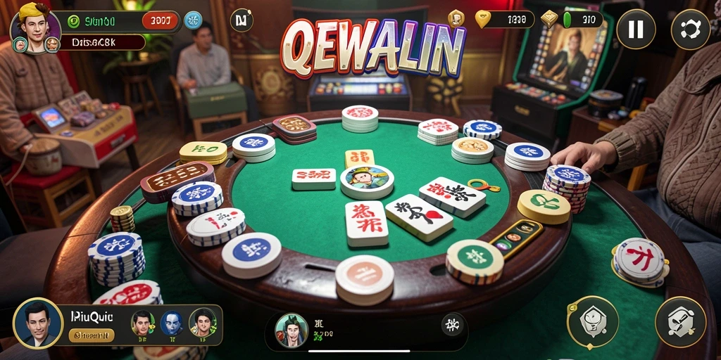 Tampilan gameplay menarik DEWALIN yang seru dan kompetitif.
