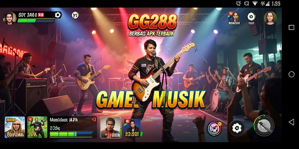 Screenshot gameplay GG288 menampilkan interaksi musik yang menawan.
