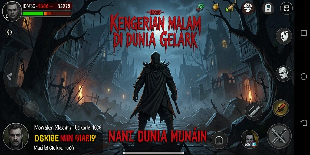 Gameplay menegangkan dengan elemen Horror yang mendalam.