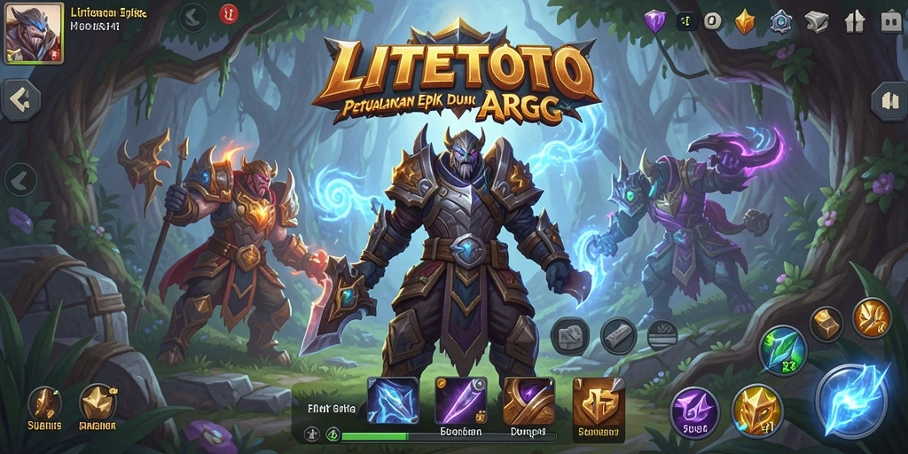 Tampilan gameplay LITETOTO dengan aksi seru dan grafis menawan.